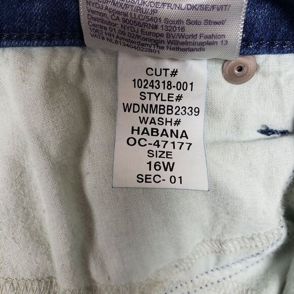 NYDJ Barbara Bootcut Jeans Womens 16W Lift Tuck High Rise - Picture 12 of 12